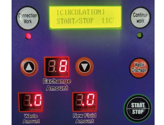 Установка электрическая для промывки и полной замены масла АКПП с насосом 7 л/мин, 220В, манометр 7 бар IMPACT-350A