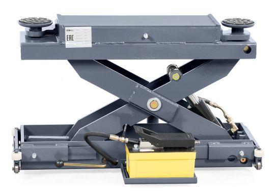 Траверса пневмогидравлическая для 4-стоечных подъемников, в яму, 3т KraftWell KRWJ7P