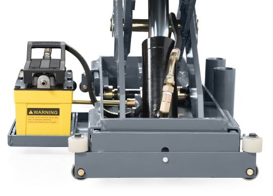 Траверса пневмогидравлическая для 4-стоечных подъемников, в яму, 3т KraftWell KRWJ7P