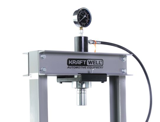 Гидравлический пресс для гаража 20 тонн KraftWell KRWPR20F с ручным и ножным приводом