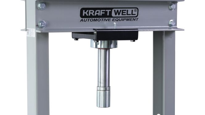 Гидравлический пресс для гаража 20 тонн KraftWell KRWPR20F с ручным и ножным приводом