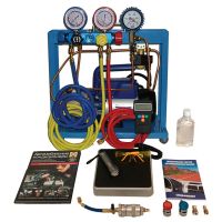 Станция ручная для заправки автомобильных кондиционеров SMC 402-2 STANDART без зарядной колбы Станция ручная для заправки автомобильных кондиционеров SMC 402-2 STANDART без зарядной колбы