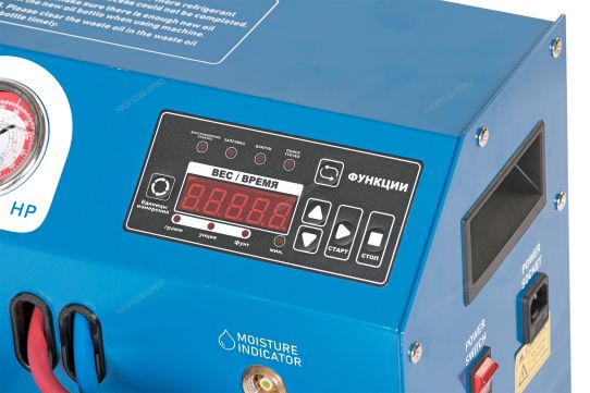 Установка полуавтомат для заправки автомобильных кондиционеров Nordberg NF10E с дисплеем и весами