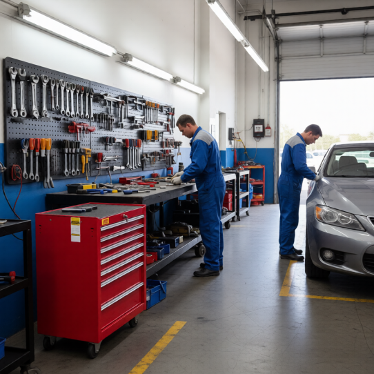 Тележка инструментальная JTC-5640, 7 ящиков, без инструментов