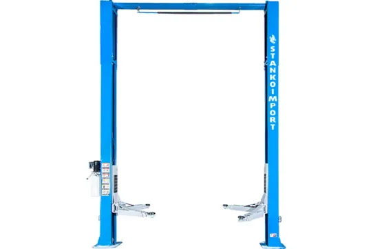 Двухстоечный подъемник Станкоимпорт ПГВ2-5.5 (У) 5.5т, электрогидравлический, 380В, с верхней синхронизацией, 110-1850 мм