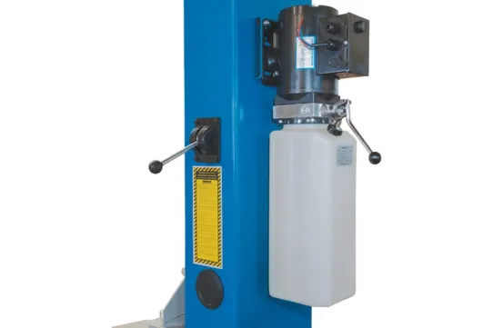 Двухстоечный подъемник Станкоимпорт ПГВ2-5.5 (У) 5.5т, электрогидравлический, 380В, с верхней синхронизацией, 110-1850 мм