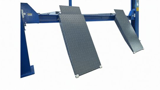 Четырехстоечный подъемник электрогидравлический 5т от сети 380В Nordberg 4450_MB синий