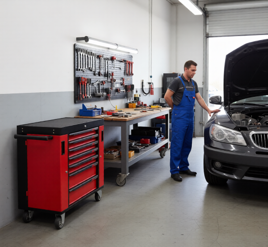 Тележка инструментальная JTC-S1070, 7 ящиков, без инструментов