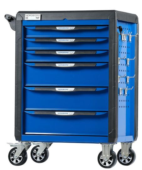 Тележка инструментальная, Nordberg T6P, 6 ящиков, без инструментов