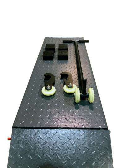 Подъемник ножничный 3т 220В для шиномонтажа и автосервиса KraftWell KRW3TN/220 электрогидравлический