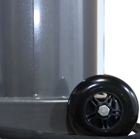 Нагнетатель смазки для бочек на 13 л, Kraftwell KRW1798.PN 6-8 бар, пневматический, с коэффициентом сжатия 50:1