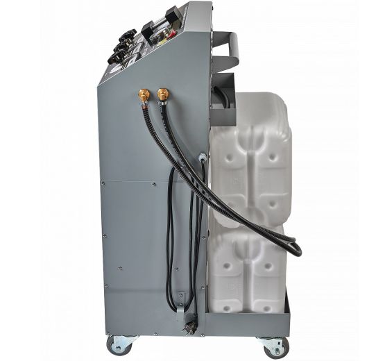 Установка для замены и промывки масла в АКПП электрическая 220В, с насосом 6 л/мин, фильтрацией 5 мкм, объем 2х20 л GrunBaum ATF3000