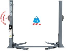 Двухстоечный подъемник Nordberg N4124AM-4,5G 4.5т, электрогидравлический, 380В, с нижней синхронизацией, 100-1820 мм Двухстоечный подъемник Nordberg N4124AM-4,5G 4.5т, электрогидравлический, 380В, с нижней синхронизацией, 100-1820 мм