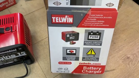 Зарядное устройство TELWIN 807544 12/24В 220В