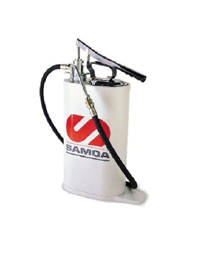 Нагнетатель смазки ручной 16 л, с регулируемым давлением 175-350 бар, производительность 10-20 г/ход Samoa 150000