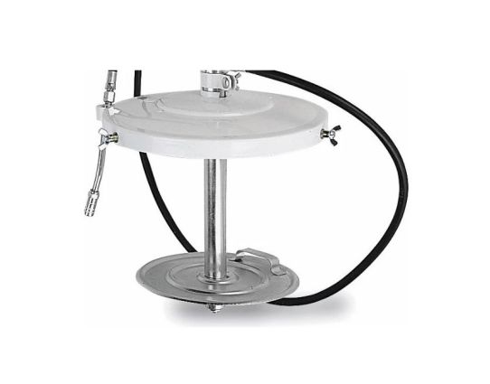 Нагнетатель смазки ручной для бочек 12-18 л, давление до 350 бар с производительностью 20 г/ход Samoa 151100