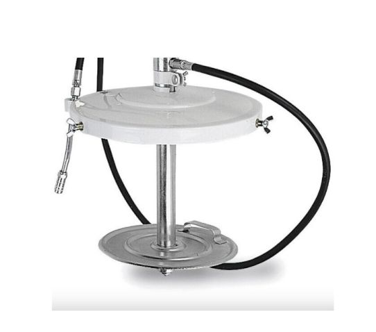 Нагнетатель смазки ручной для бочек 20 л, давление до 350 бар, шланг 1.5 м, переносной Samoa 151102