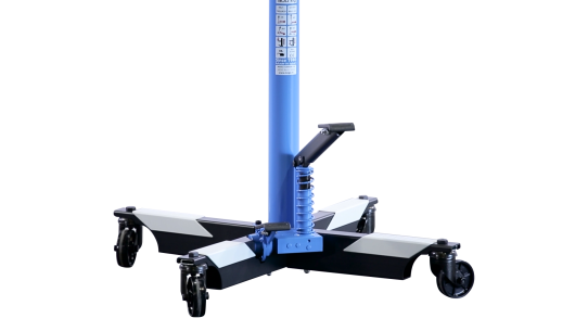 Стойка гидравлическая 300 кг Mega TRS300 синяя 1260-2050 для автосервиса