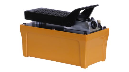 Пневмогидравлический насос ножной 1.6 л KraftWell KRWPP16