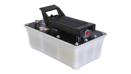 Пневмогидравлический насос ножной 2.3 л KraftWell KRWPP23