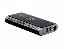 Пусковое устройство 12В ток до 400А, с функцией Power Bank  Li-Polymer 8000мАч, Aurora ATOM 8 24386