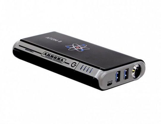 Пусковое устройство 12В ток до 400А, с функцией Power Bank  Li-Polymer 8000мАч, Aurora ATOM 8 24386