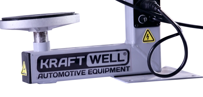 KraftWell KRW08VL Вулканизатор настольный с ручным прижимом