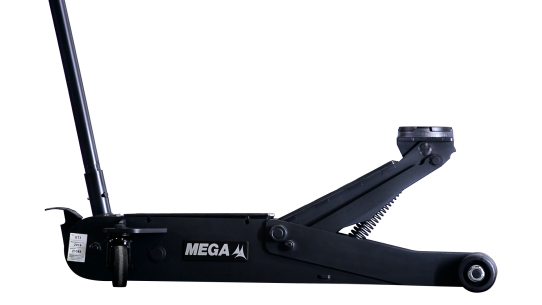 Подкатной гидравлический домкрат до 3 тонн, 95-470мм с педалью Mega GT3_grey