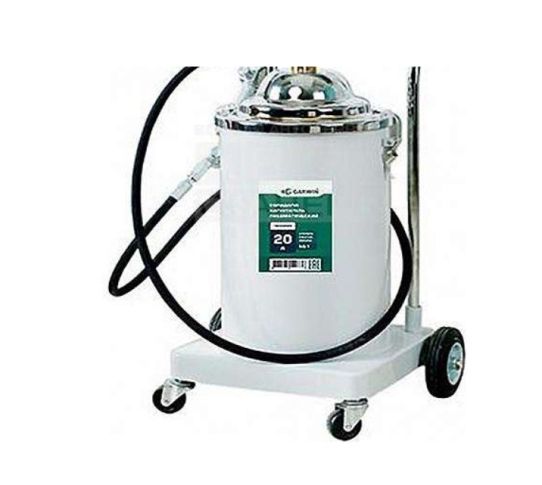 Нагнетатель смазки пневматический с емкостью 20 л, производительность 751 г/цикл, рабочее давление 8 бар, GARWIN PRO 16402001