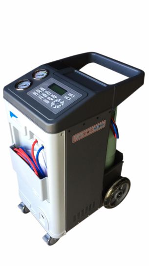 Установка автомат для заправки автомобильных кондиционеров KraftWell AC1500 с дисплеем и весами