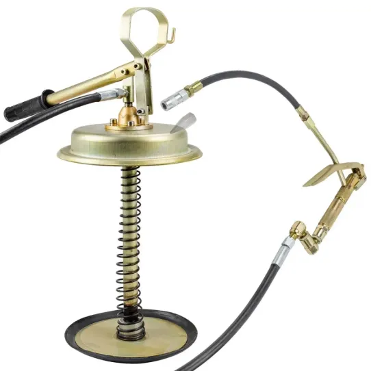 Нагнетатель смазки ручной с баком 14 л, давление до 300 бар, производительность 0,75 л/мин Forsage F-TRG2096 BIG