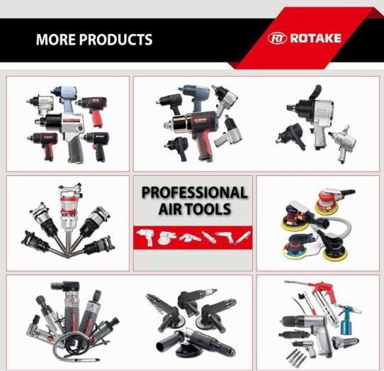 Пневмогайковерт 1/2" 1490Нм Rotake RT-5280