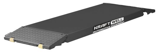 Подъемник ножничный 3.5т 380В для автосервиса и сход-развала KraftWell KRW350SF электрогидравлический с проставками