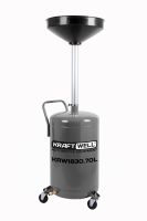 Ручная установка для слива масла на 70 литров KraftWell KRW1830.70L Ручная установка для слива масла на 70 литров KraftWell KRW1830.70L
