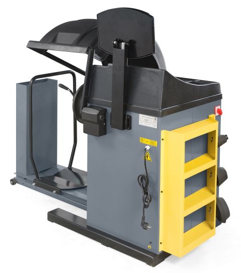 Балансировочный станок с ручным приводом для грузовых авто 10-26" KraftWell KRW244E 220В