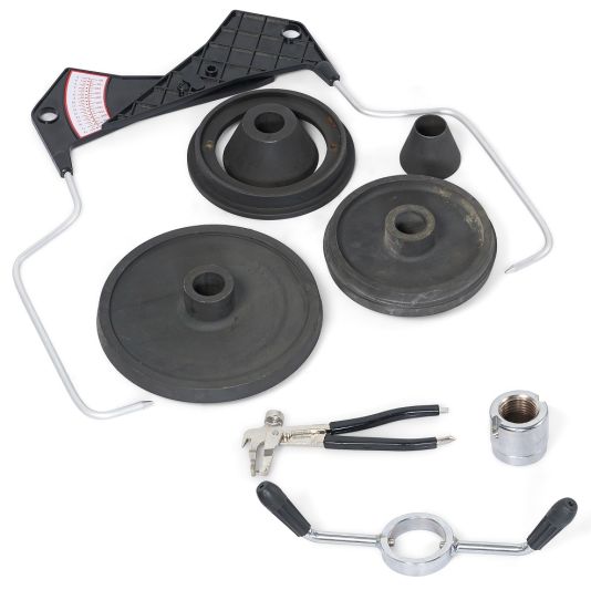 Балансировочный станок с ручным приводом для грузовых авто 10-26" KraftWell KRW244E 220В