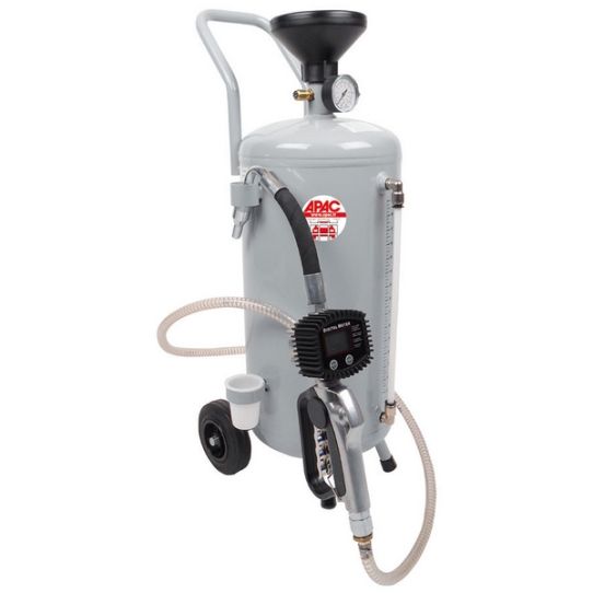 Нагнетатель масла пневматический 50 л, APAC 1915 с цифровым счетчиком