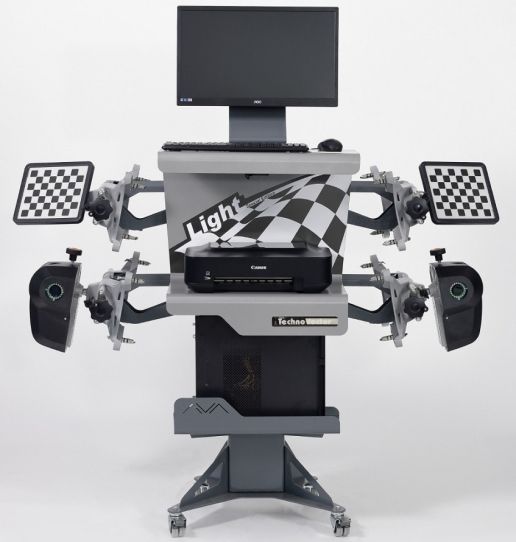 Легковой комплект для сход-развала Техносоюз до 24 дюйма ES4D-S+6202 грузоподъемность 4т