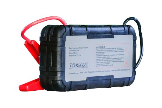 Пусковое устройство 12В пусковой ток от 300А до 700А с цифровым дисплеем 6000мАч Aurora ATOM 1750 20363