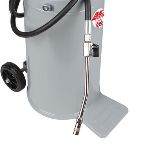 Нагнетатель смазки ручной на 16 л, производительность 6 г/ход с шлангом на 1.5 метра APAC 1798