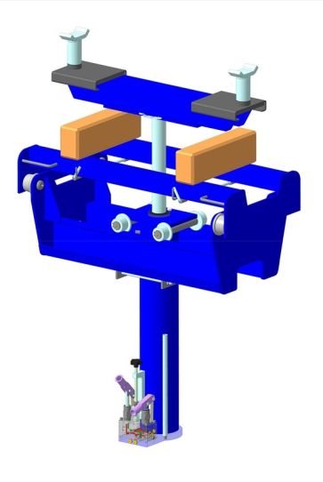 Канавный гидравлический подъемник 10 т, навесной одноштоковый П-114 Е-10 ЧЗАО