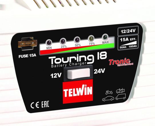 Зарядное устройство TELWIN 807593 для 12 и 24 В от сети 220 В