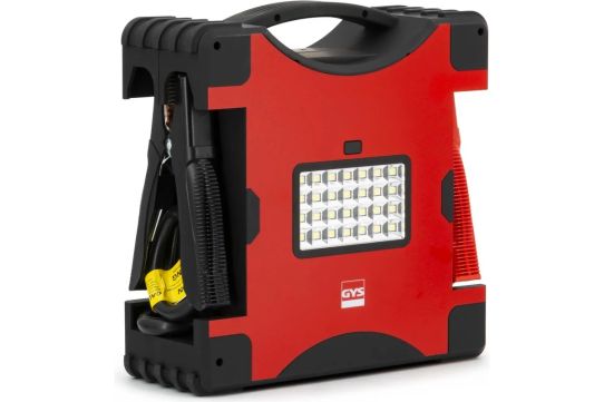 Пусковое устройство бустер 12В 1000А LiCoO2 8000мАч с цифровым дисплеем и фонариком GYS NOMAD POWER PRO12 XL 025912