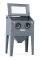 Пескоструйная камера KraftWell KRW-SB220F, с фронтальной загрузкой, 220 л, напольная, инжекторного типа, с давлением воздуха 6-8 бар
