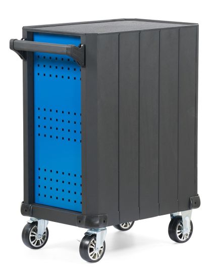 Тележка инструментальная KraftWell KRW-TTB+SET277, 7 ящиков с набором инструментов 277 предметов
