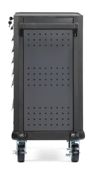 Тележка инструментальаня KraftWell KRW-TTG+SET277, 7 ящиков, с набором инструментов 277 предметов