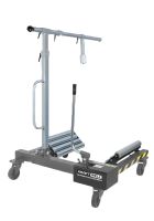 Тележка гидравлическая для транспортировки колес 1500 кг, KraftWell KRW-WD15