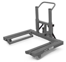 Тележка гидравлическая для транспортировки колес 1000 кг, KraftWell KRW-WD10