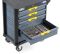 Тележка инструментальная KraftWell KRW-TTG+SET157, 5 ящиков, с набором инструментов 157 предметов