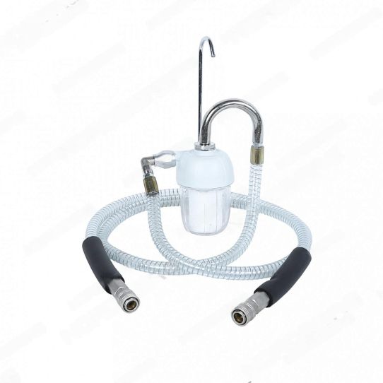 Установка для замены и промывки охлаждающей жидкости с быстросъемными коннекторами, 220 В, 7 л/мин KraftWell KRW1850